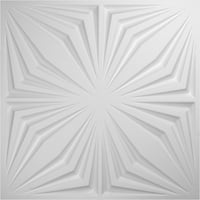Ekena Millwork 5 8 W 5 8 H Asher Endurawall Decorative 3D Wallиден панел, бел