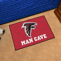- Атланта соколи Човек пештерски стартер килим 19 x30