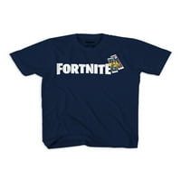 Графичка маица со лого на Fortnite Boys, 2-пакет, големини 8-18