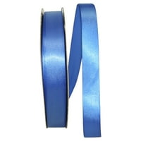 Reliant Ribbon Single Face Satin All Iim Iim Iim Iimame Royal Blue Polyester Ribbon, 3600 0,87