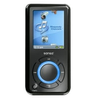 Sandisk Sansa 8GB MP3 видео плеер со гласовен рекордер, E280