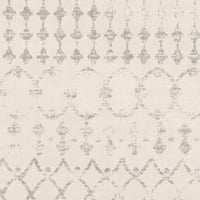 Уметнички ткајачи Роми потресена област килим, крем, 9 '12'3