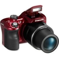Samsung WB1100F 16. Компактна камера со мегапиксели, црвена