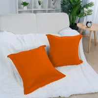Единствени поволни цени Египетска памучна перница Шамс портокал 18 18