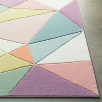 Уметнички ткајачи Rhonhen Mauve Modern 2 '2'11 Област килим