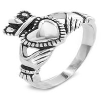 Не'рѓосувачки челик црно, опишан ирски прстен на Кладаг