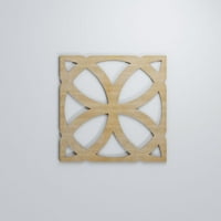 Ekena Millwork 3 8 W 3 8 H 3 8 T Средна Девонтри Декоративна фрагмент дрвени wallидни панели, бреза