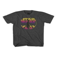 Војна на Starвездите Бебе Јода Момци Добри вибрации Графичка маица, 2-пакет, големини 4-18