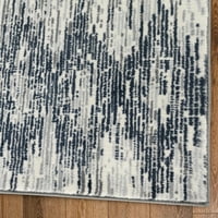 Обединети ткајачи на Америка Старлет современа транзициска апстрактна област килим, 7 '10 10' 6