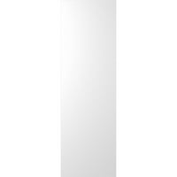 Ekena Millwork 18 W 73 H TRUE FIT PVC Diagonal Slat модерен стил фиксиран монтиран ролетни, бели
