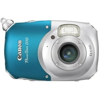 Canon PowerShot D 12. MP Водоотпорна дигитална камера со оптички слика стабилизиран зум и ЛЦД