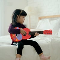 Еј играјте детска играчка за акустична гитара со жици за прилагодување