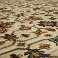 Mohawk Home Monaveen ткаен килим во затворен простор, крем, 6 '9'