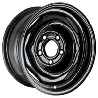 Преиспитано челично тркало ОЕМ, црно, се вклопува во 1978 година- Буик век