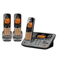 Uniden D1785-3T Dect 6. 1. GHz Телефон безжичен, титаниум
