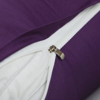 Единствени поволни цени Египетска памучна перница за покривање случаи Темно виолетова стандард