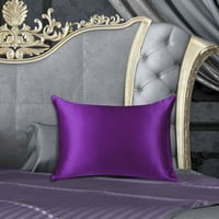 Уникатни поволни цени мама свилена перница за затворање на пликови пурпурна кралица