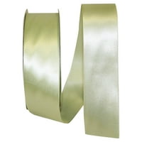 Reliant Ribbon Fvacchio зелена сатенска лента, единечно лице, 1,5in 50yd, 1 пакет