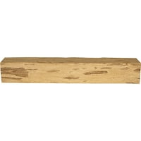 Ekena Millwork 4 H 6 D 48 W Pecky Cypress Faa Wood Camnplace Mantel, природен бор