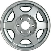 Преиспитано ОЕМ алуминиумско тркало, сребро, се вклопува во 2003 година- ГМЦ Сиера
