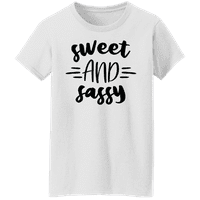 Графичка Америка Смешна слатка и саси цитат женска графичка маица