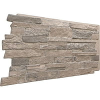 Екена Милхаурд 49 W 1 2 H 1 4 D Acadia Lefed Stay Stone, Stonewall Fau Stone Siding Panel, Полермо