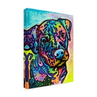 Трговска марка ликовна уметност „гулаб апстрактна боја“ платно уметност од Дин Русо