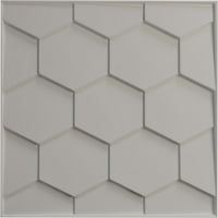 Ekena Millwork 5 8 W 5 8 H Honeycomb Endurawall Декоративен 3Д wallиден панел, Ultracover Satin Smokey Beige