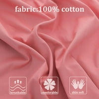 Единствени поволни цени 300TC памучни цврсти перници за корална боја 19 29