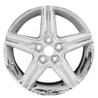 Преиспитано ОЕМ алуминиумско тркало, машинско и сребро, се вклопува во 2008 година- Chevrolet Malibu